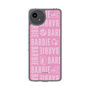 スリムプロテクションケース［ Barbie - ロゴパターン3 ］