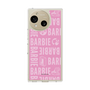 スリムプロテクションケース［ Barbie - ロゴパターン3 ］