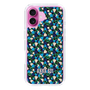 スリムプロテクションケース［ ANNA SUI - HEARTS VINE - BLUE ］