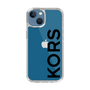 スリムプロテクションケース［ MICHAEL KORS - Logo - Black ］