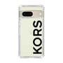スリムプロテクションケース［ MICHAEL KORS - Logo - Black ］
