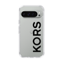スリムプロテクションケース［ MICHAEL KORS - Logo - Black ］
