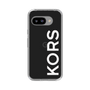 スリムプロテクションケース［ MICHAEL KORS - Logo - White ］