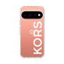 スリムプロテクションケース［ MICHAEL KORS - Logo - White ］