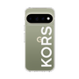 スリムプロテクションケース［ MICHAEL KORS - Logo - White ］