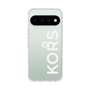 スリムプロテクションケース［ MICHAEL KORS - Logo - White ］