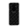 スリムプロテクションケース［ MICHAEL KORS - Signiture - Clear Black ］