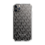 スリムプロテクションケース［ MICHAEL KORS - Signiture - Clear White ］