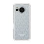 スリムプロテクションケース［ MICHAEL KORS - Signiture - Clear White ］