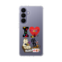 スリムプロテクションケース［ クシニョロ - アイラブ串カツ - クリア ］