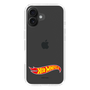 スリムプロテクションケース［ Hot Wheels™ - ロゴ - クリア ］
