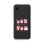 スリムプロテクションケース［ もくもくちゃん - リボン ］