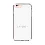 スリムプロテクションケース［ LATENCY - Logotype - White ］