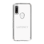 スリムプロテクションケース［ LATENCY - Logotype - White ］