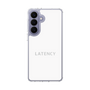 スリムプロテクションケース［ LATENCY - Logotype - White ］