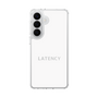 スリムプロテクションケース［ LATENCY - Logotype - White ］
