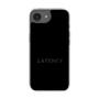 スリムプロテクションケース［ LATENCY - Logotype - Black ］