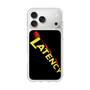 スリムプロテクションケース［ LATENCY - Rock logo - Black ］