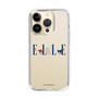 スリムプロテクションケース［ ELLE×マイメロディ＆クロミ - ロゴ ］