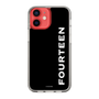 スリムプロテクションケース［ フォーティーン - フォーティーンロゴ - ブラック ］