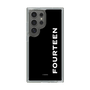 スリムプロテクションケース［ フォーティーン - フォーティーンロゴ - ブラック ］