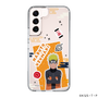 スリムプロテクションケース［ NARUTO -ナルト- 疾風伝 - ステッカー - うずまきナルト ］