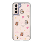 スリムプロテクションケース［ ビリケン - 総柄 - ピンク ］