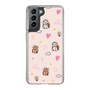 スリムプロテクションケース［ ビリケン - 総柄 - ピンク ］