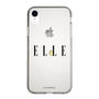 スリムプロテクションケース［ ELLE×ポムポムプリン - ロゴ ］