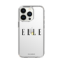スリムプロテクションケース［ ELLE×ポムポムプリン - ロゴ ］