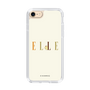 スリムプロテクションケース［ ELLE×ポムポムプリン - ロゴ - ベージュ ］