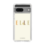 スリムプロテクションケース［ ELLE×ポムポムプリン - ロゴ - ベージュ ］