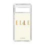 スリムプロテクションケース［ ELLE×ポムポムプリン - ロゴ - ベージュ ］