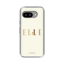 スリムプロテクションケース［ ELLE×ポムポムプリン - ロゴ - ベージュ ］