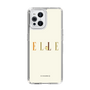 スリムプロテクションケース［ ELLE×ポムポムプリン - ロゴ - ベージュ ］