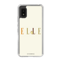 スリムプロテクションケース［ ELLE×ポムポムプリン - ロゴ - ベージュ ］