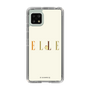 スリムプロテクションケース［ ELLE×ポムポムプリン - ロゴ - ベージュ ］