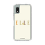 スリムプロテクションケース［ ELLE×ポムポムプリン - ロゴ - ベージュ ］