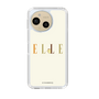 スリムプロテクションケース［ ELLE×ポムポムプリン - ロゴ - ベージュ ］