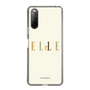 スリムプロテクションケース［ ELLE×ポムポムプリン - ロゴ - ベージュ ］