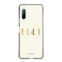スリムプロテクションケース［ ELLE×ポムポムプリン - ロゴ - ベージュ ］