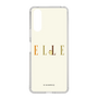 スリムプロテクションケース［ ELLE×ポムポムプリン - ロゴ - ベージュ ］