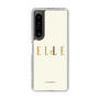 スリムプロテクションケース［ ELLE×ポムポムプリン - ロゴ - ベージュ ］