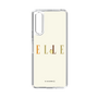 スリムプロテクションケース［ ELLE×ポムポムプリン - ロゴ - ベージュ ］