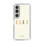 スリムプロテクションケース［ ELLE×ポムポムプリン - ロゴ - ベージュ ］
