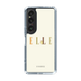 スリムプロテクションケース［ ELLE×ポムポムプリン - ロゴ - ベージュ ］