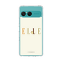 スリムプロテクションケース［ ELLE×ポムポムプリン - ロゴ - ベージュ ］