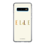 スリムプロテクションケース［ ELLE×ポムポムプリン - ロゴ - ベージュ ］