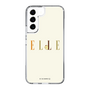 スリムプロテクションケース［ ELLE×ポムポムプリン - ロゴ - ベージュ ］