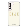 スリムプロテクションケース［ ELLE×ポムポムプリン - ロゴ - ベージュ ］